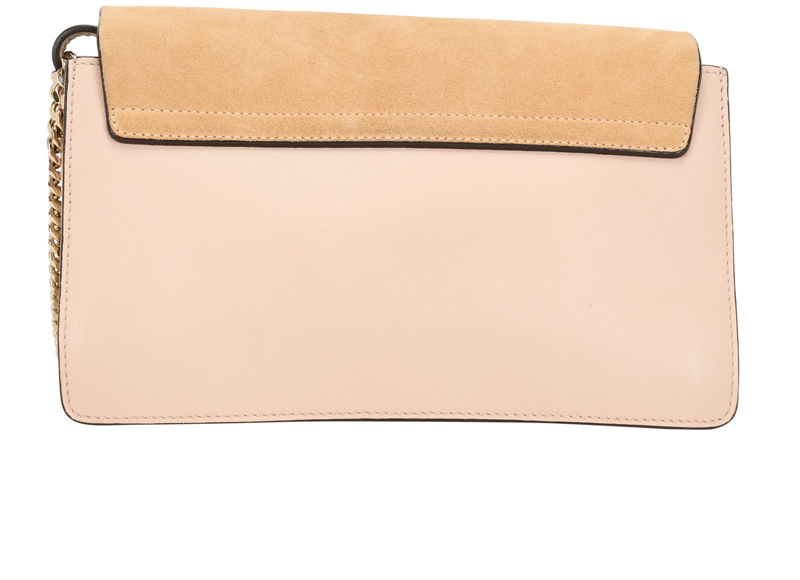 Small Faye, &pound;320, Handbags, Beige/Pink, Leather/Suede, Back view